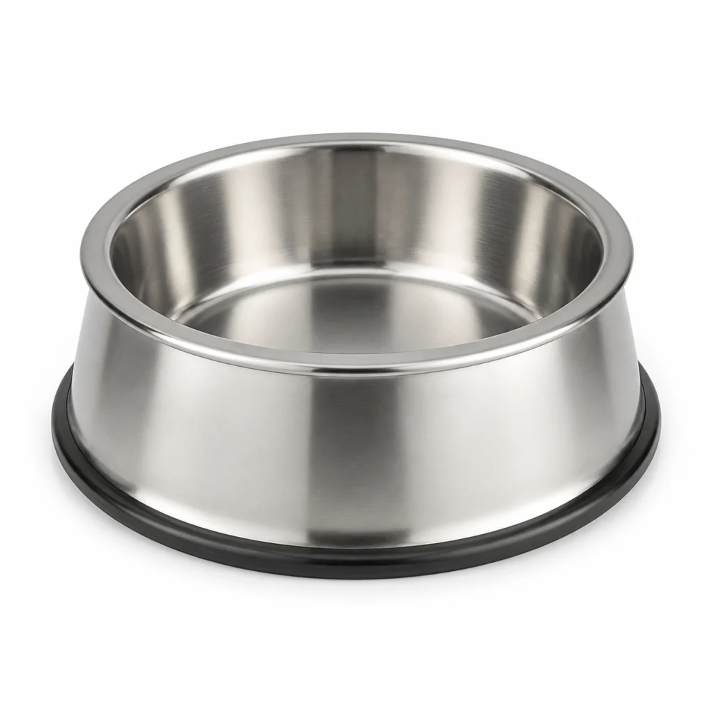 Plato de acero inoxidable
